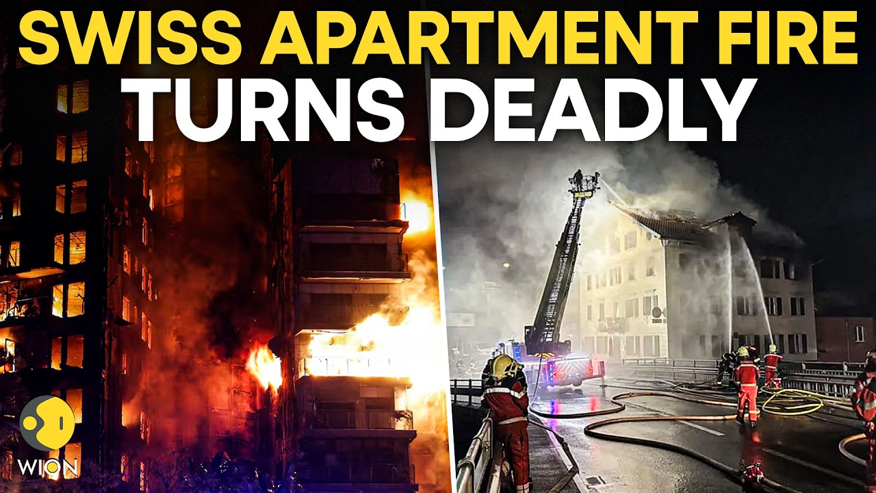 Switzerland Apartment Fire: Five Missing, Eight Injured As Firefighters Search Destroyed Building