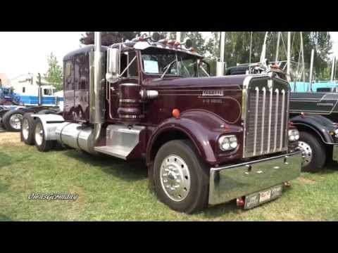 1967 Kenworth W900 V-12 Detroit Diesel Startup & Engine Rev