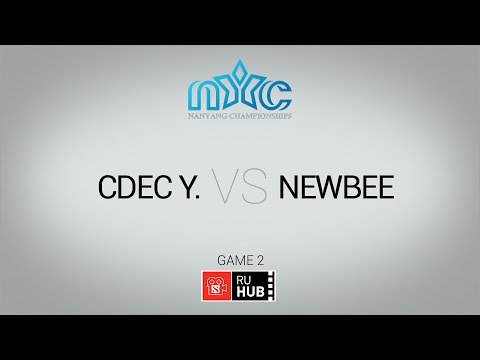 CDEC.Y - NewBee, game 2, Nanyang Championships