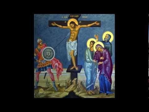 Russian Orthodox Easter Chant: "Today, He hangs upon the Cross"