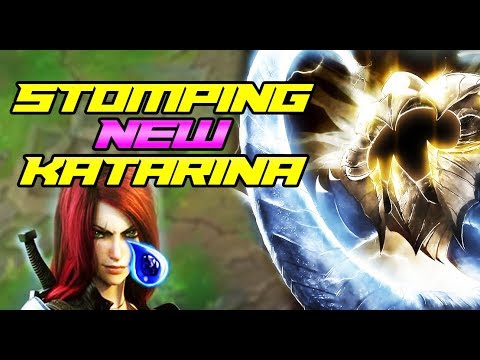 RANK 1 VEL'KOZ ABOSULUTELY PERFECT STOMP VS *NEW* KATARINA - League of Legends