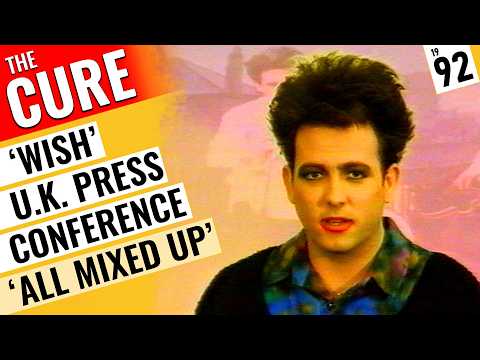 Thumbnail for The Cure - News Report 1992 - 'Wish' UK Press Conference - 'All Mixed Up' 🇬🇧 Super Channel by The Cure