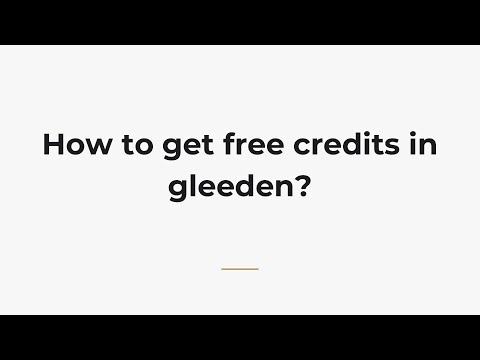 Wie bekomme ich kostenlose Credits in Gleeden?