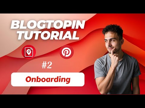 BlogToPin Tutorial. Onboarding. What to do here?