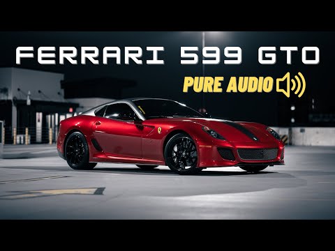 Ferrari 599 GTO | PURE SOUND #ferrari #exhaust