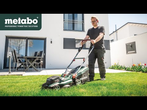 Metabo 2x 18 Volt Cordless Lawn Mower RM 36-18 LTX BL 36