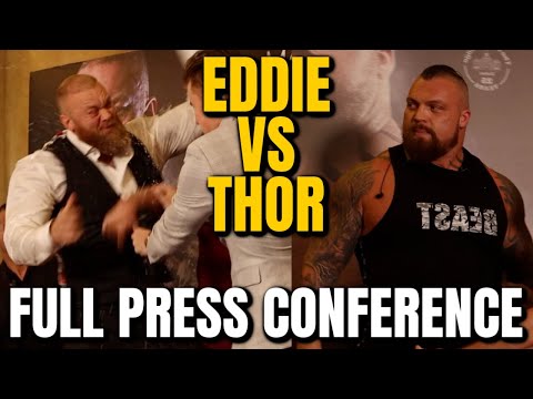 Eddie vs Thor Press Conference Descends into CHAOS.