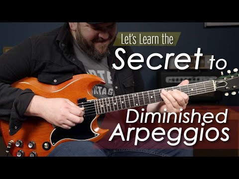 Connect Diminished Arpeggios with Dominant Chords