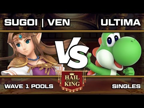 PSG Hail to the King: Sugoi | Ven (Zelda) vs Ultimagamer3000 (Yoshi) - Wave 1 Pools