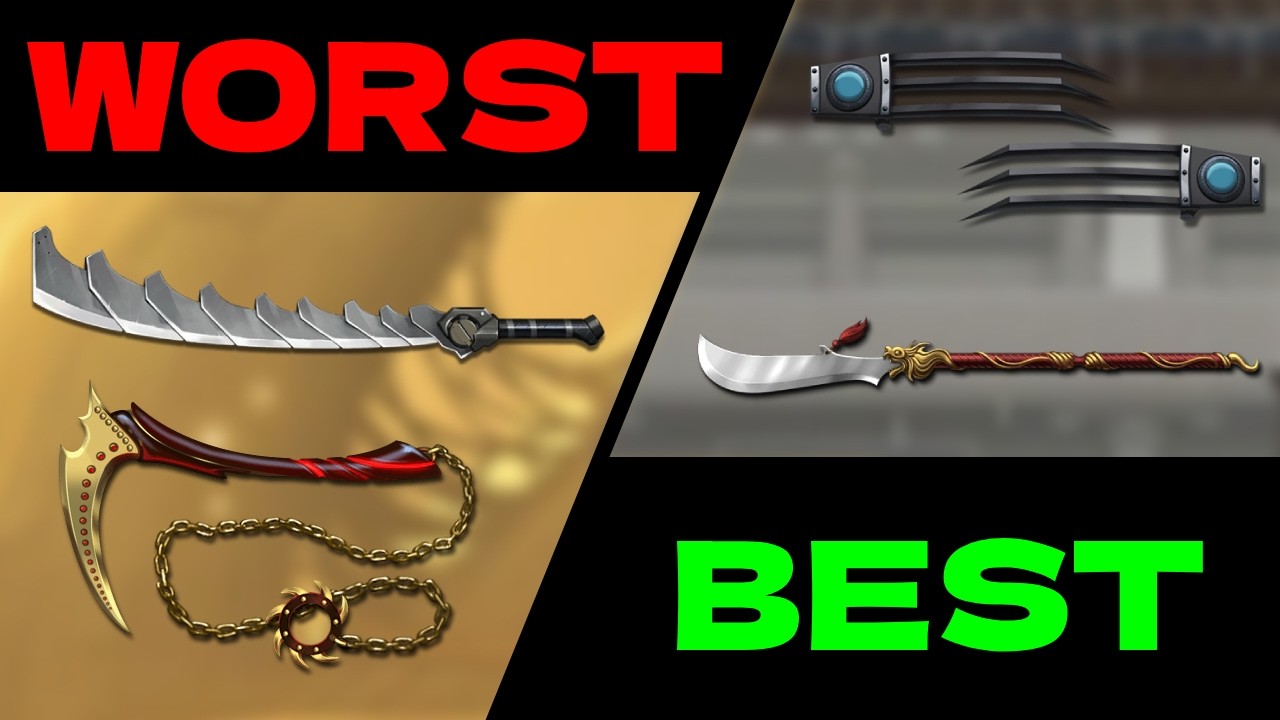 The 5 BEST weapons in Shadow Fight 2 