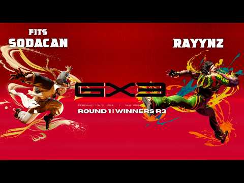 Genesis X3 | Round 1 | Winners R3 | FitS Sodacan (Rashid) vs Rayynz (Deejay)