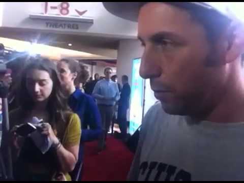 Adam Sandler in Chicago for That's My Boy premiere