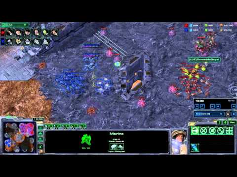 [Starcraft 2] So a Terran army walks onto creep....