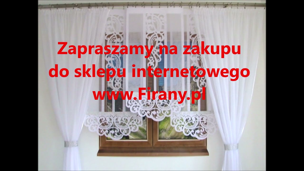 Firany panele Astor z cyrkoniami