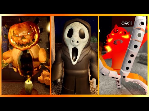 PIGGY *NEW* HALLOWEEN SKINS! 🎃 ROBLOX PIGGY HALLOWEEN UPDATE 