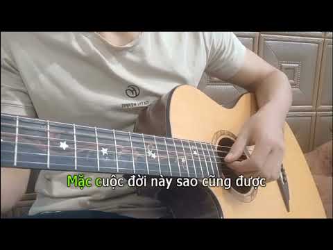 Karaoke Sao Cũng Được (guitar solo beat tone nam) - Thành Đạt x Đông Thiên Đức