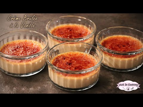 Recette de Crème Brûlée à la Vanille