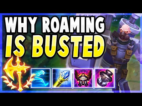 HOW ONE ROAM CAN WIN THE GAME | League of Legends Singed Top Full Gameplay
