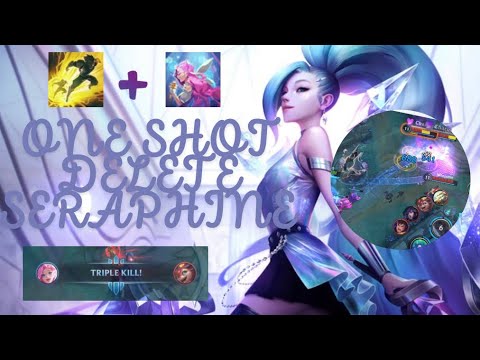 ONE SHOT DELETE! MASSIVE DAMAGE KDA SERAPHINE GAMEPLAY