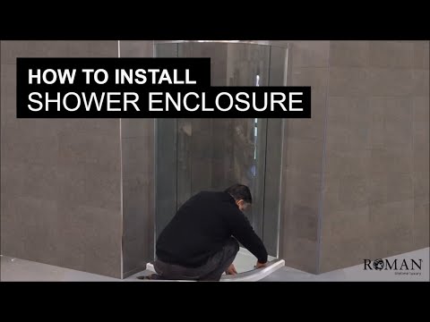 How to install a quadrant Shower Enclosure