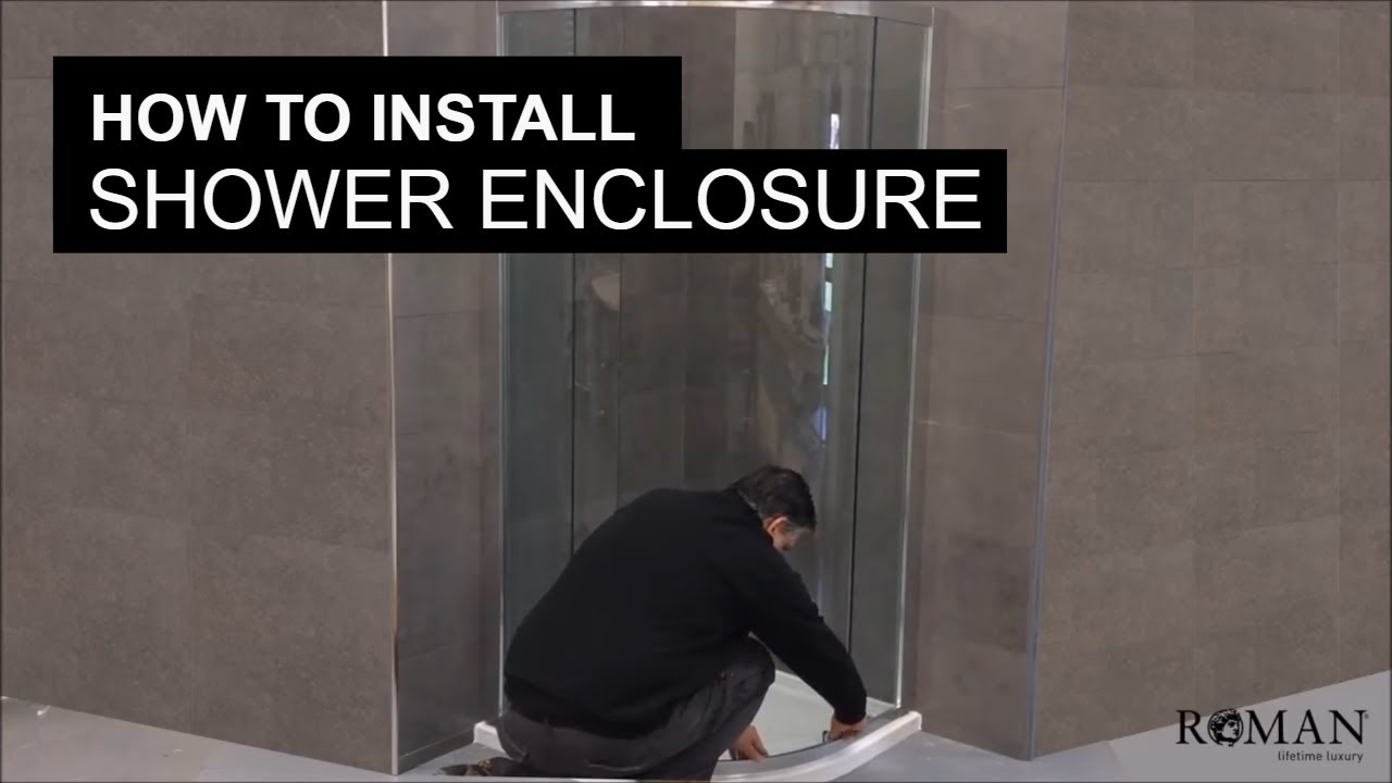 Watch video How to install a quadrant Shower Enclosure Now How to install a quadrant Shower Enclosure