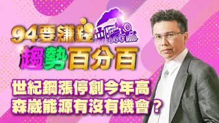 世紀鋼漲停創今年高 森崴能源有沒有機會?