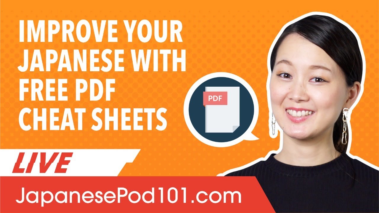 How to Improve Japanese with free PDF Cheat Sheets