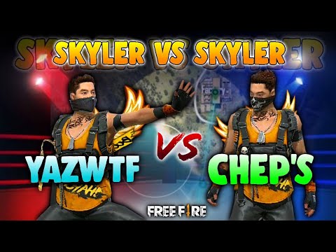 Skyler VS Skyler AFUERA DE ZONA - FREE FIRE | YazWTF