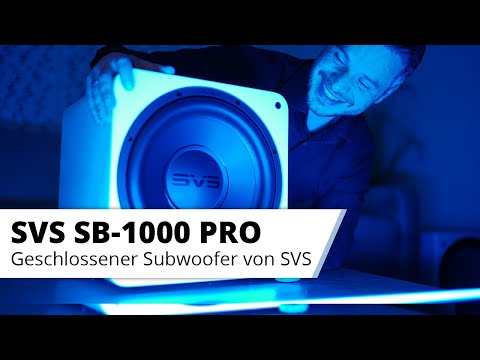 Vorstellung SVS SB-1000 Pro Subwoofer - Stark verbesserter geschlossener Subwoofer im Test