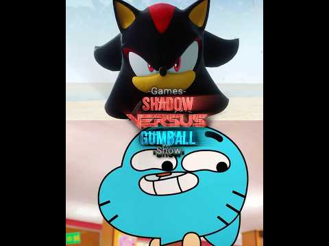 Shadow the Hedgehog (Sonic) vs Gumball (Tawog)