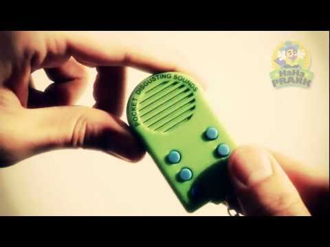 Gross Out Your Friends with the Disgusting Sounds Keychain - Presented by HaHaPrank.com