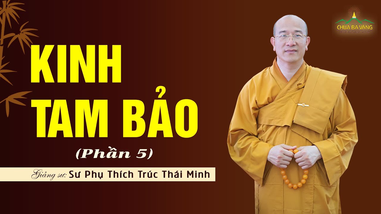 [Video] Kinh Tam Bảo (Phần 5) - Pháp Bảo là châu báu thù diệu