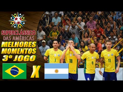 Melhores Momentos Brasil X Argentina | SUPERCLÁSS...