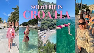 SPLIT AND HVAR SOLO TRIP | croatia vlog