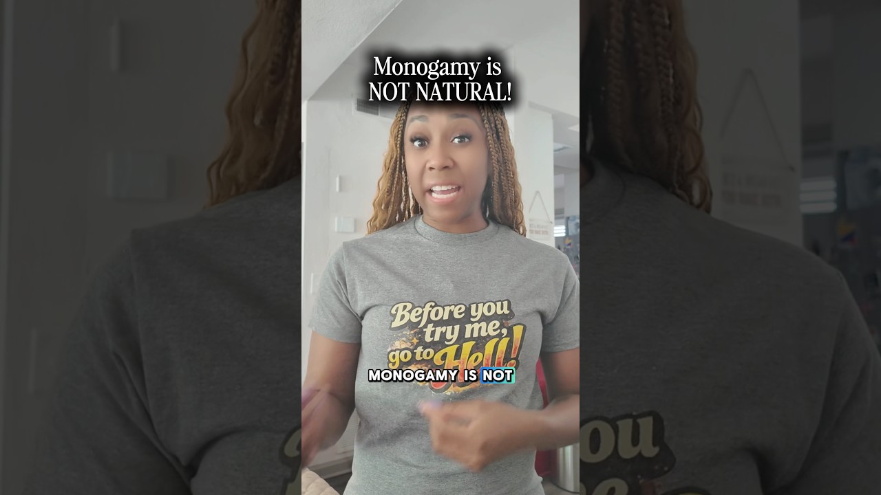 #monogamy is NOT natural 🤷🏽‍♀️ #dating #polyamorous #relationshipgoals