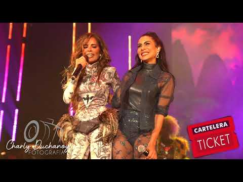 Gloria Trevi Ft Maria Leon   Mudanza de Hormiga (Isla Divina Tour)