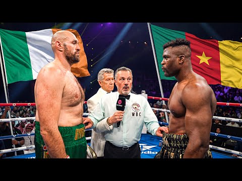 Boxer VS MMA Fighter! Francis Ngannou (CMR) vs Tyson Fury (GBR) | Boxing Fight Highlight