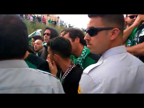 Bronca aficionados del CD Toledo 1