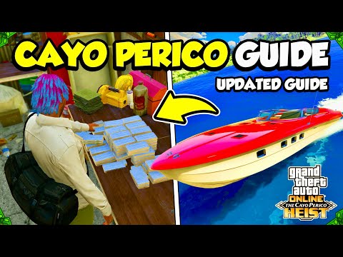 *UPDATED* GTA 5 Online Cayo Perico Heist SOLO ELITE GOLD Guide! (BEST LOOT 100% METHOD)