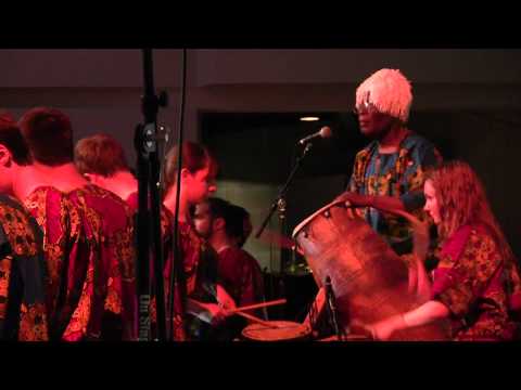 Alfred Ladzekpo Farewell Concert 2011 Agbekor Part 1