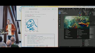Download the video "Using Jupyter Notebooks for data-driven visualisation workflows — Blender Conference 2024"