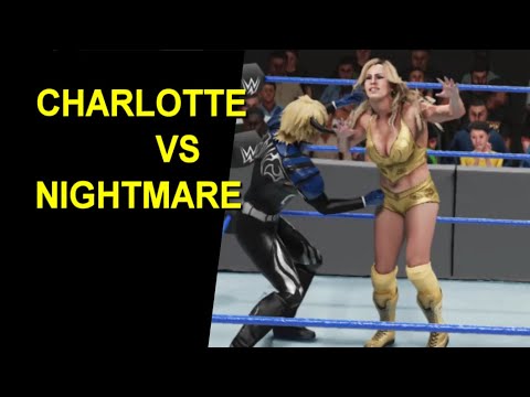 WWE 2K19 Charlotte Flair vs Nightmare - Knockout Match