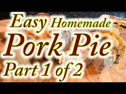 Pork pies made at home, easy step by step instructions. Part 1
