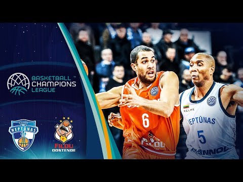 Neptunas Klaipeda v Filou Oostende - Full Game - Basketball Champions League 2018-19