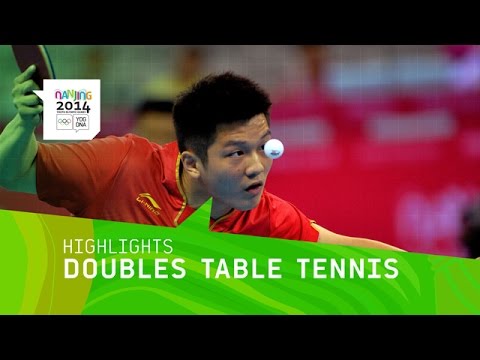 China Win Doubles Table Tennis Gold  - Highlights | Nanjing 2014 Youth Olympic Games