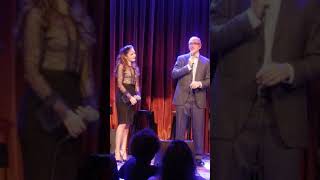 Laura Osnes and Dr Russ Osnes duet
