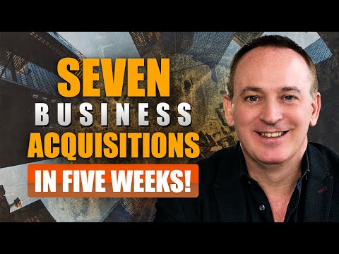 Seven Acquisitions in Five Weeks