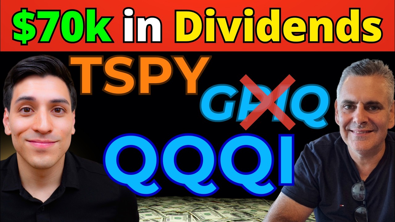 He Sold GPIQ for QQQI, TSPY, SPYI & TDAQ...($70,000 Per Year in Dividends)
