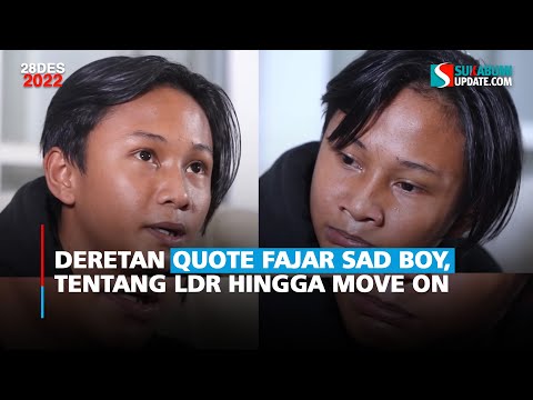 Deretan Quote Fajar Sad Boy, tentang LDR hingga Move on