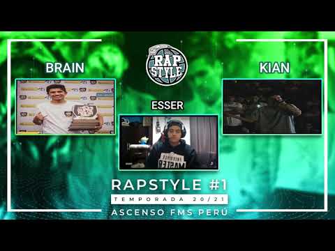 KIAN vs BRAIN -8vos- Rapstyle Sjl - Fecha 01 - Ascenso FMS Perú 2020